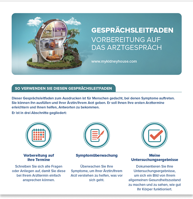 Mein Gesprächsleitfaden für den Arzttermin